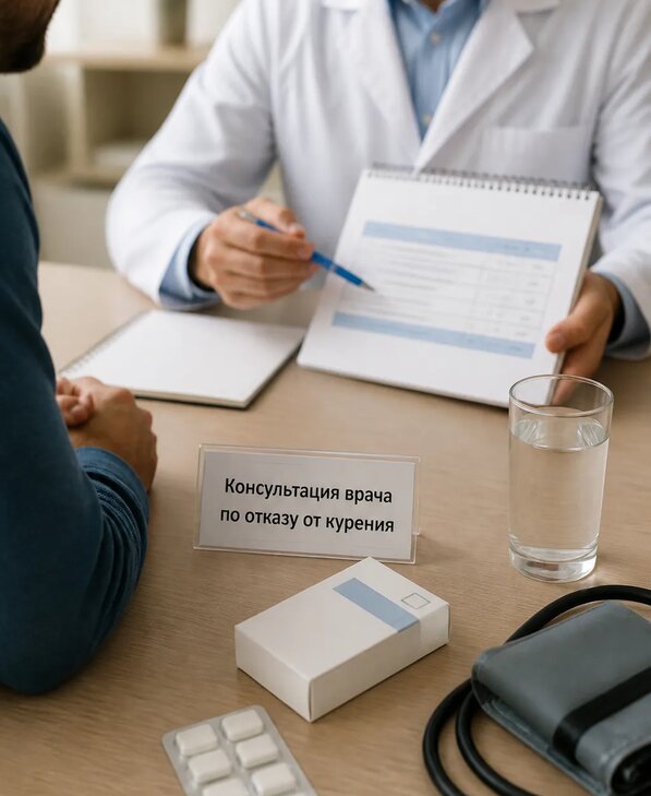 Консультация врача по отказу от курения для взрослых в Нижневартовске